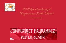 29 EKIM CUMHURIYET KUTLAMA MESAJI