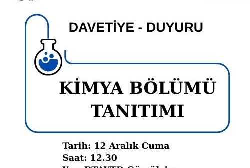 DAVETİYE – DUYURU