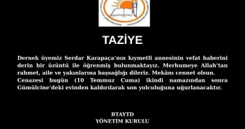 TAZİYE